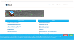 Desktop Screenshot of opticos-optometristas.com